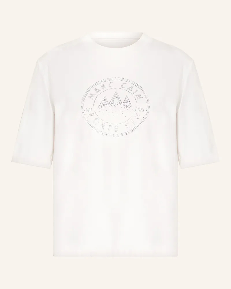 Marc Cain T-Shirt Mit Schmucksteinen weiss 110