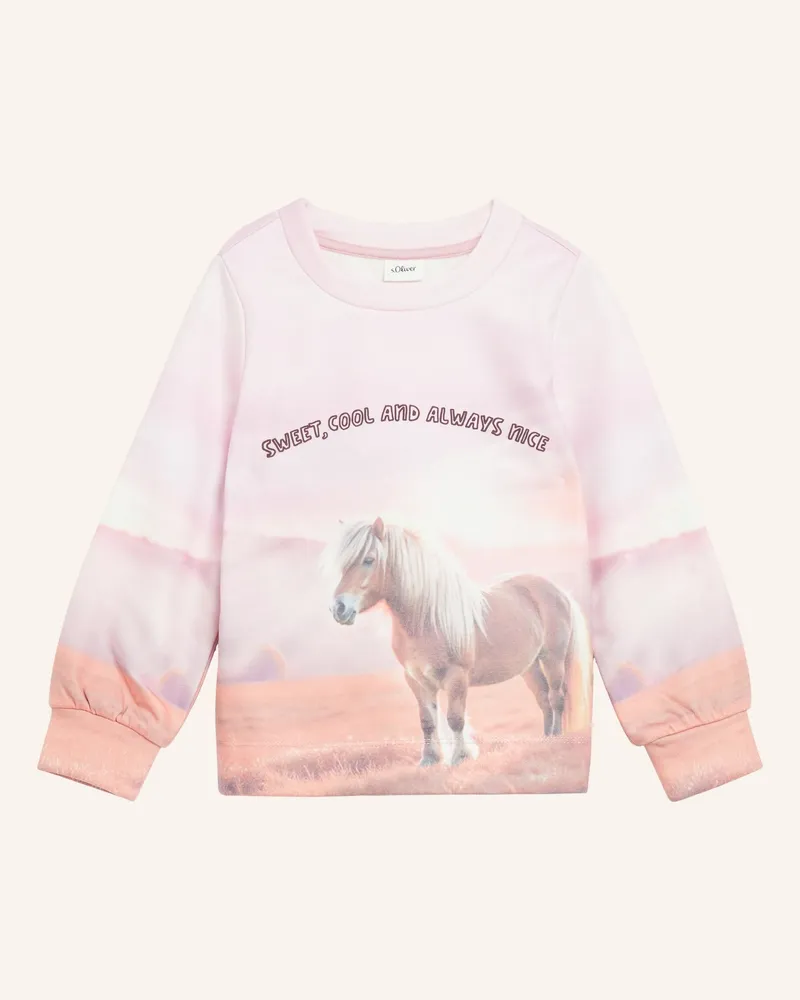 S.Oliver Sweatshirt pink Pink