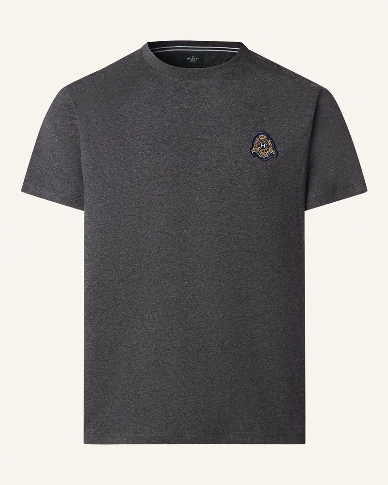 Hackett T-Shirt HERITAGE CREST TEE Dunkelgrau