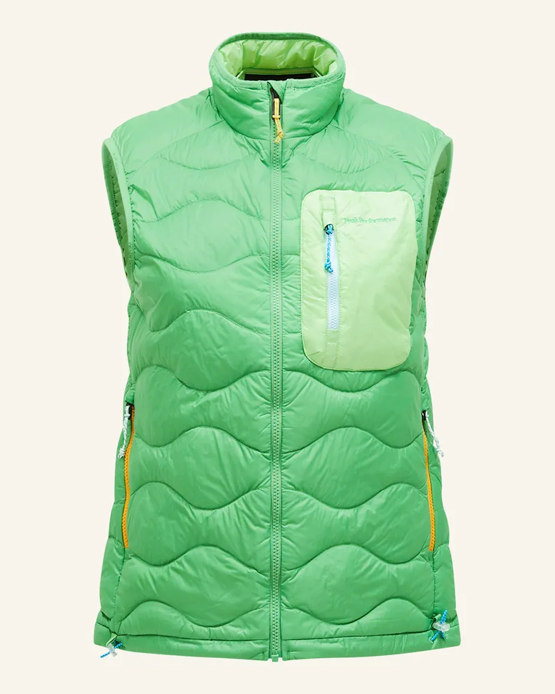 Peak Performance Daunenweste Grün