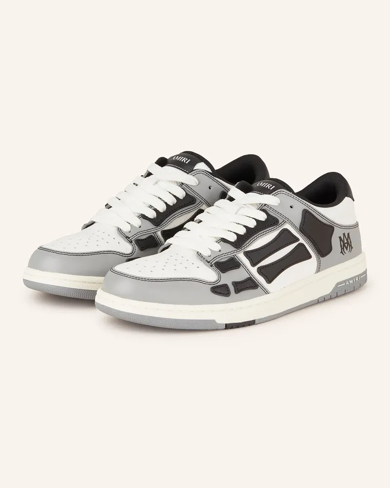 Amiri Sneaker VARSITY SKEL TOP LOW Weiss
