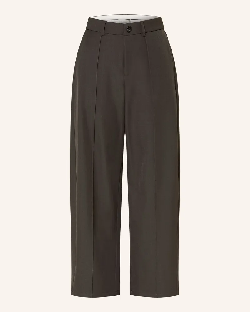 Neo Noir Marlenehose TILIAN Dunkelgrau