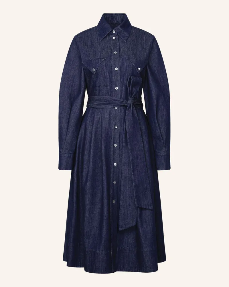 Seidensticker Kleid blau Dunkelblau