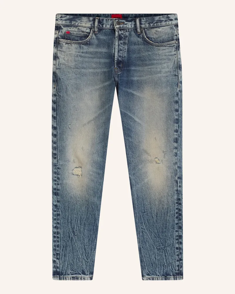 HUGO BOSS Jeans Hugo 634 Tapered Fit blau Blau