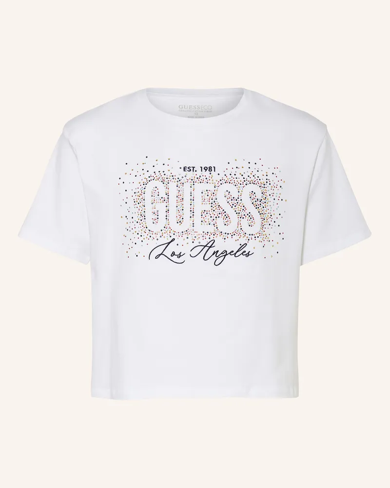 Guess T-Shirt Weiss