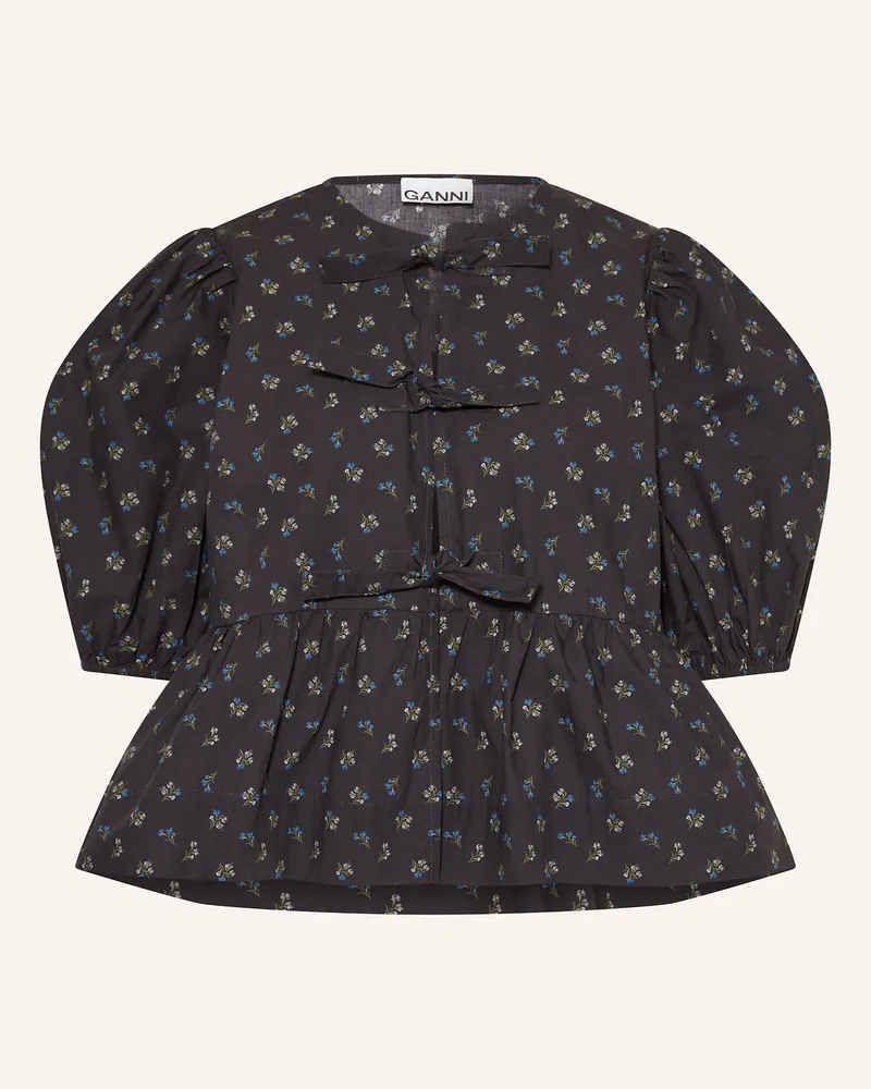 Ganni Bluse Schwarz