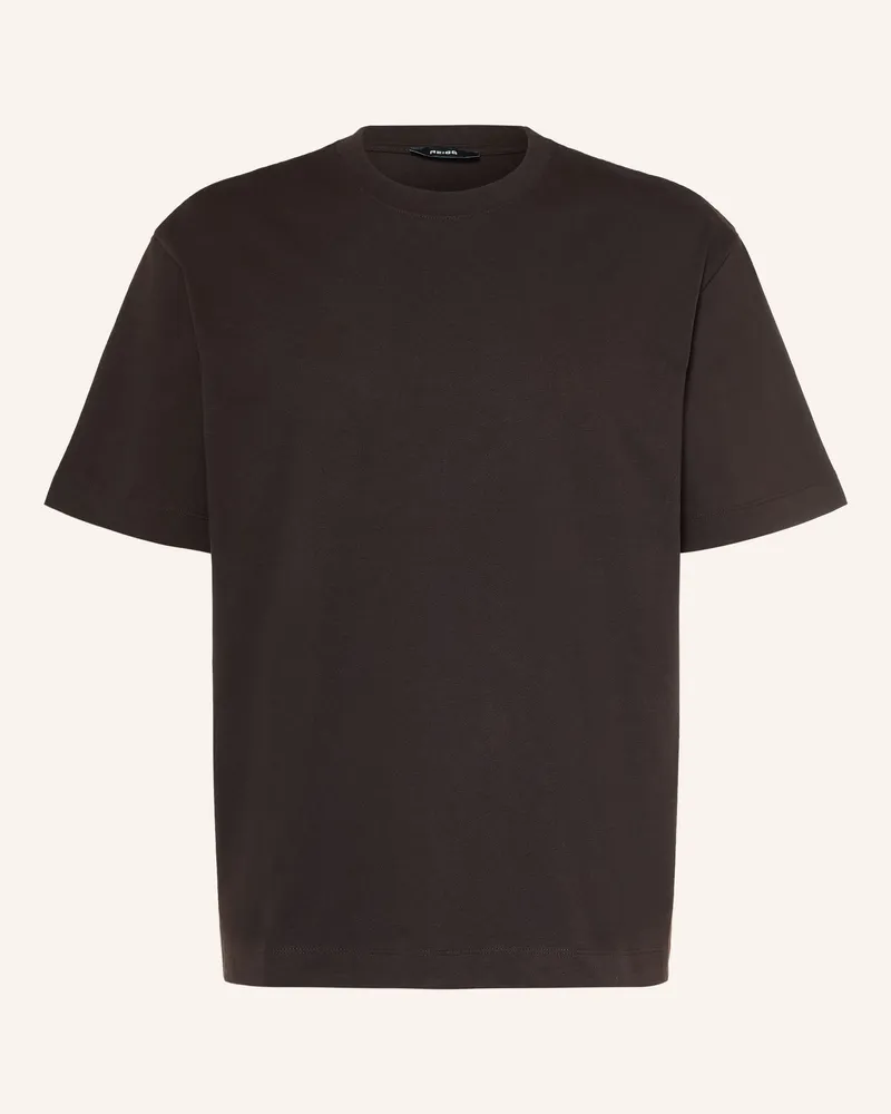 Reiss T-Shirt Tate braun Dunkelbraun