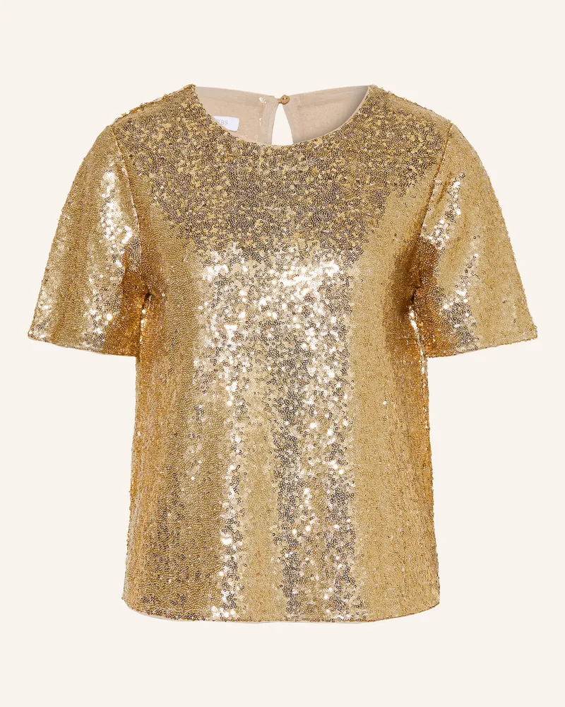 HOBBS London Blusenshirt Lilibet Mit Pailletten gold Gold