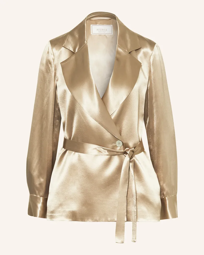 Peserico Satinblazer Beige