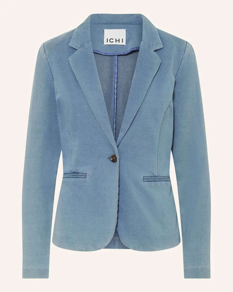 ICHI Blazer IHKATE in Jeansoptik Hellblau