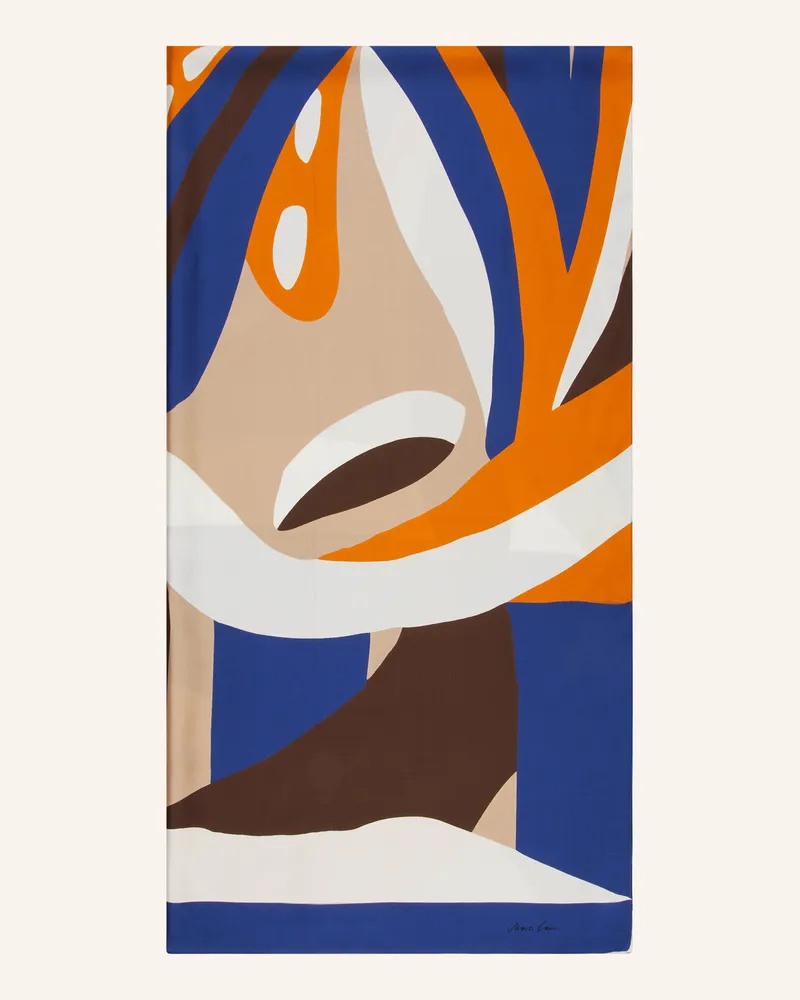 Marc Cain Seidenschal Blau