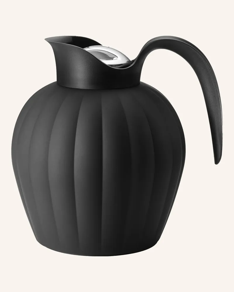 Georg Jensen Isolierkanne Bernadotte schwarz Schwarz