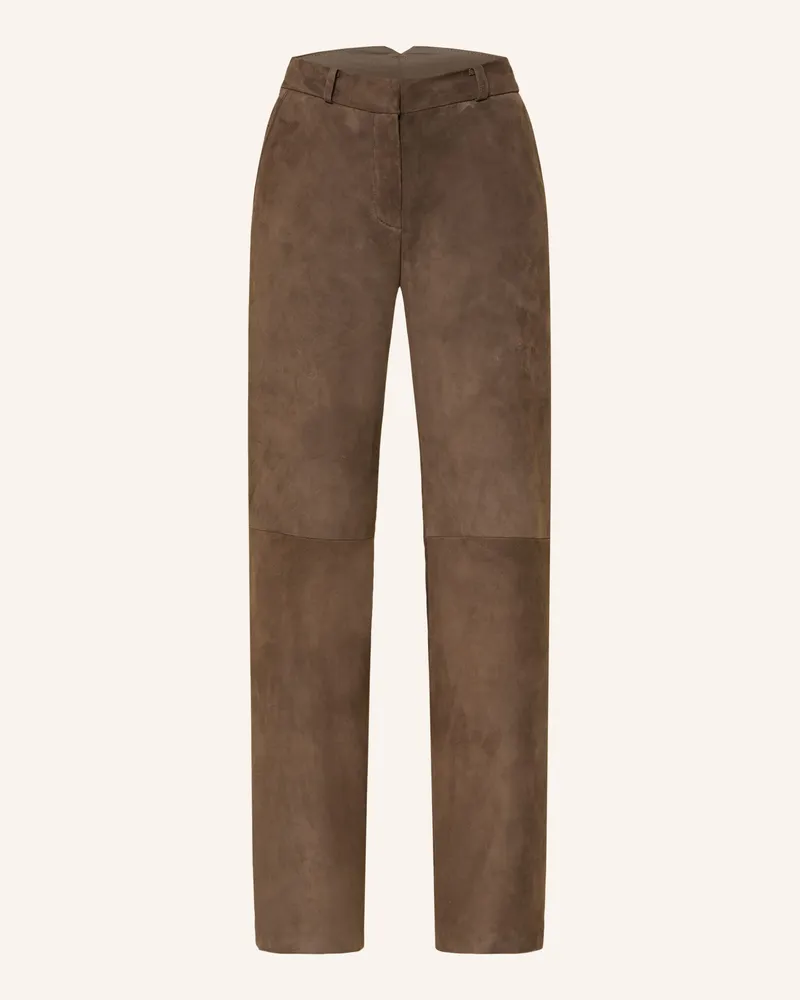 Meindl Trachten-Lederhose Virginia braun Braun