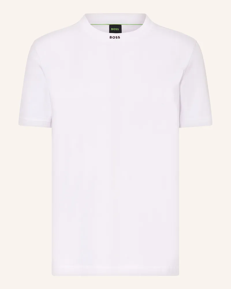 HUGO BOSS T-Shirt TEE RIB Weiss