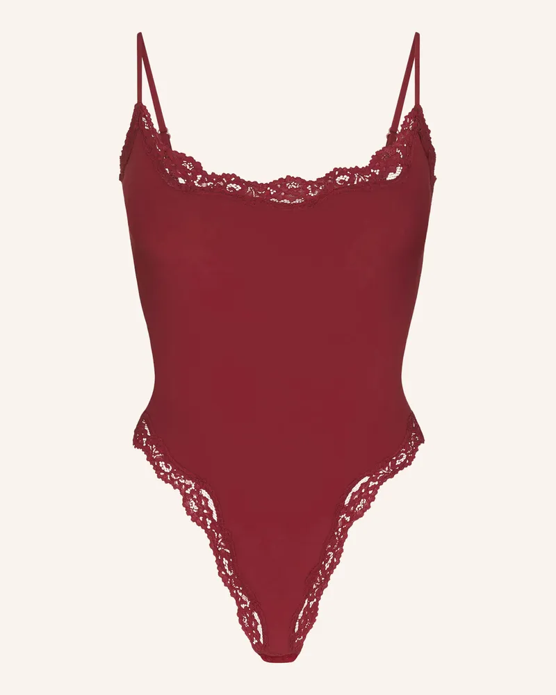 SKIMS String-Body Fits Everybody rot Merlot