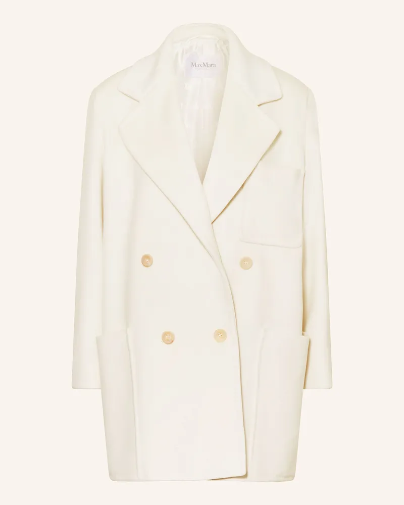Max Mara Wollmantel STARNA Weiss