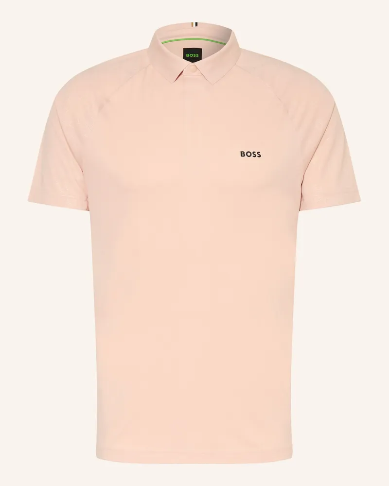 HUGO BOSS Funktions-Poloshirt Goc Regular Fit orange Rosé