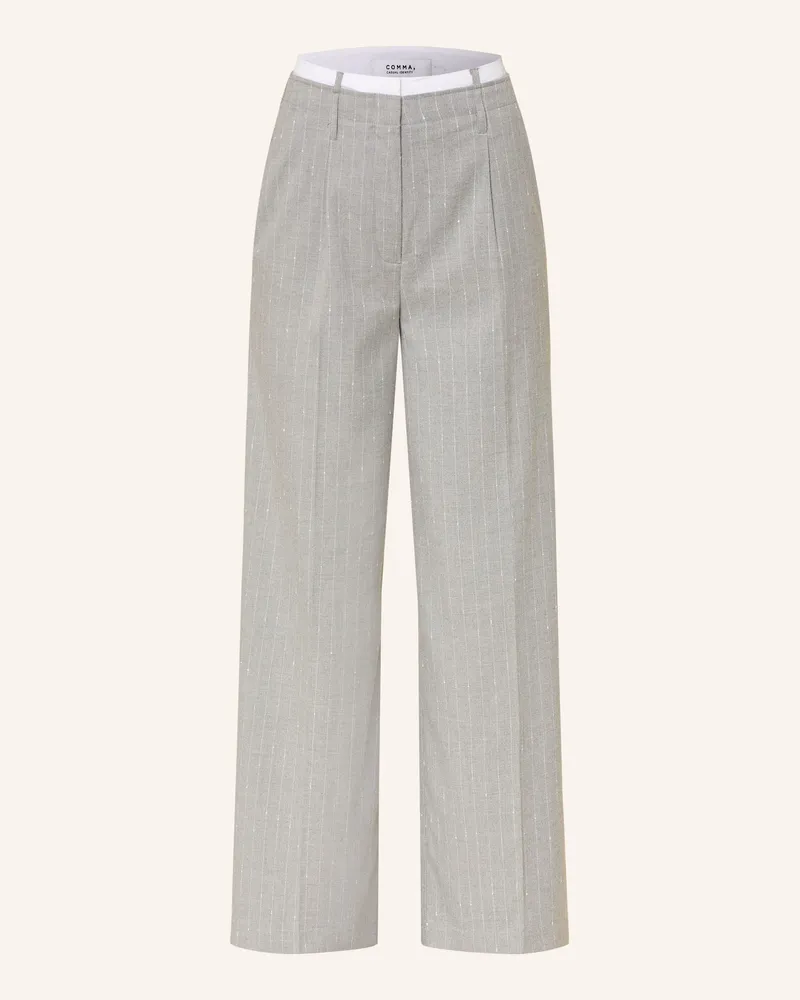 COMMA Marlenehose Grau