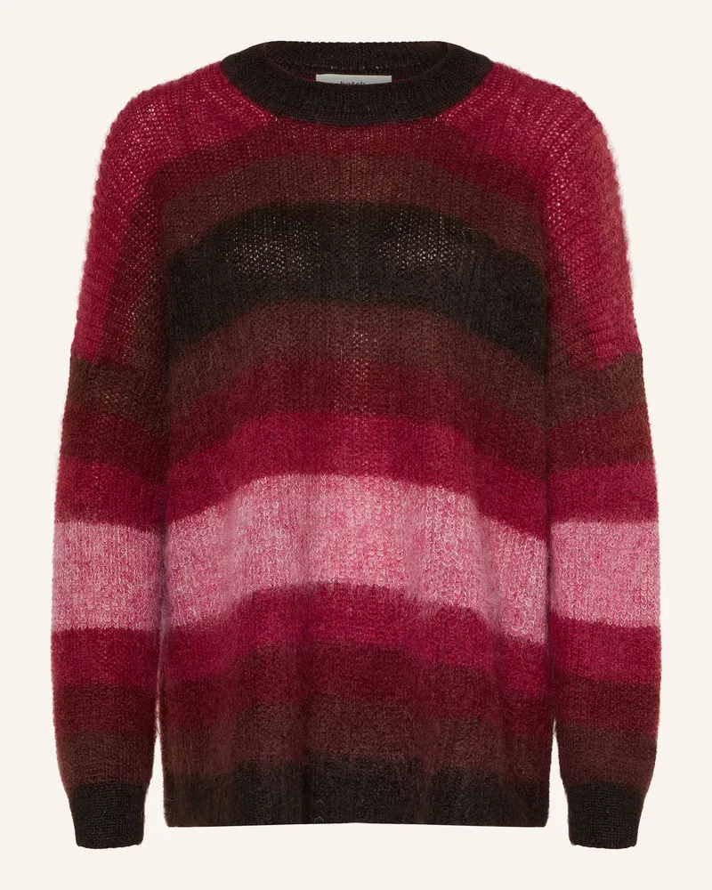 ba&sh Pullover Rivas Mit Mohair rot Fuchsia