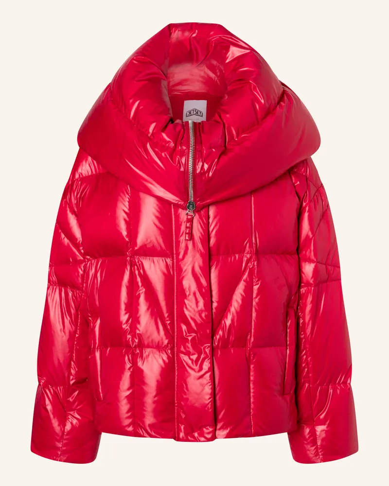Jet Set Daunenjacke LELLA Rot