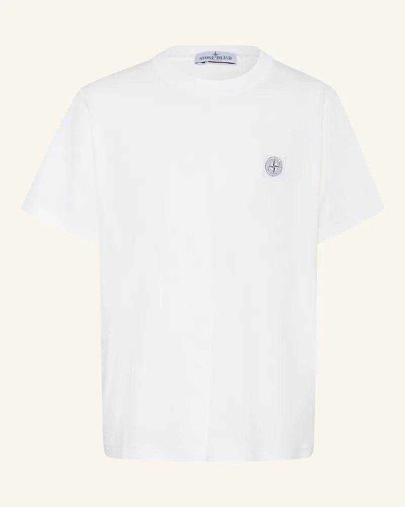 Stone Island T-Shirt weiss Weiss