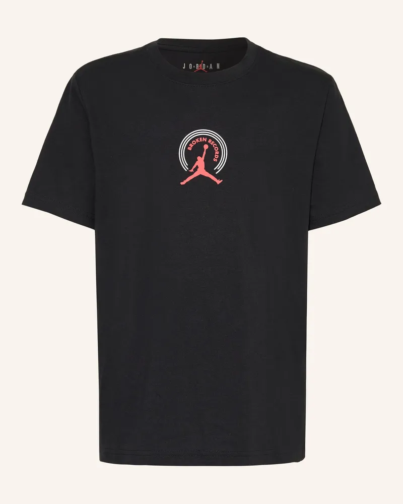 Jordan T-Shirt MJ BROKEN RECORDS Schwarz