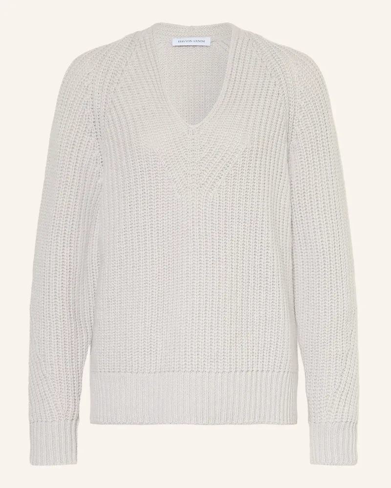Iris von Arnim Cashmere-Pullover Belladoria weiss Hellgrau