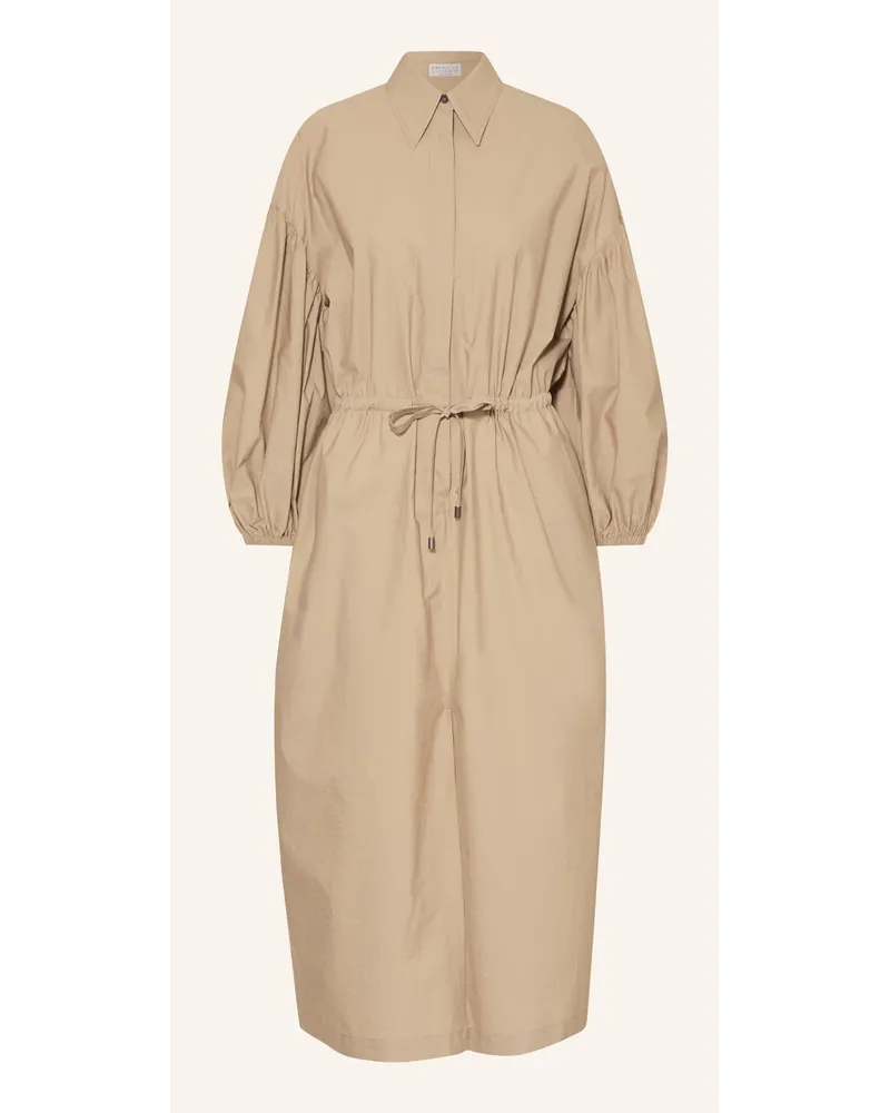 Brunello Cucinelli Kleid Beige