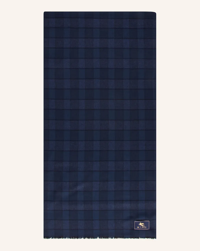 Etro Schal Dunkelblau