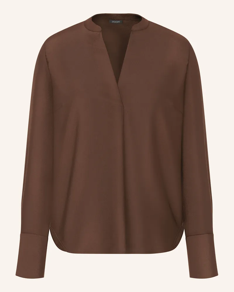 JOOP! Blusenshirt BLANCHE Dunkelbraun