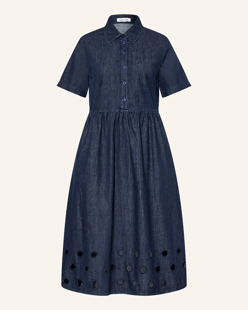More & More Jeanskleid blau Dunkelblau