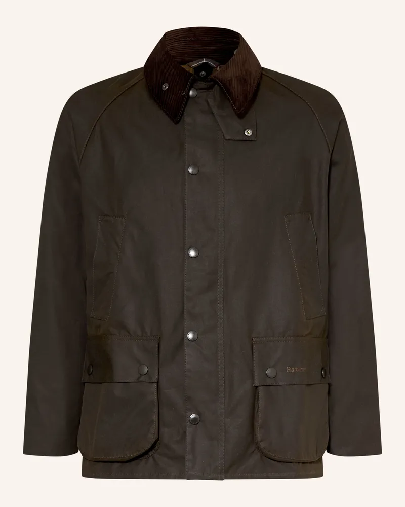 Barbour Fieldjacket Bedale gruen Khaki