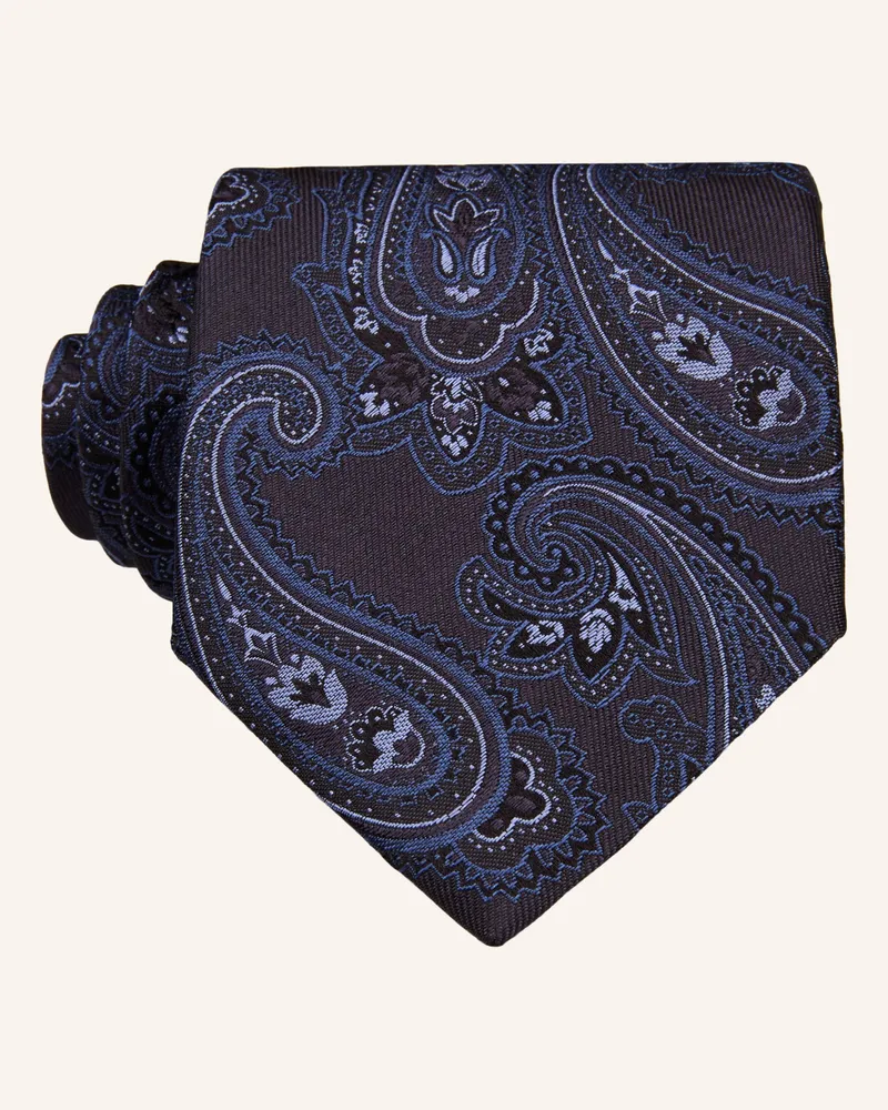 Etro Krawatte blau Dunkelblau