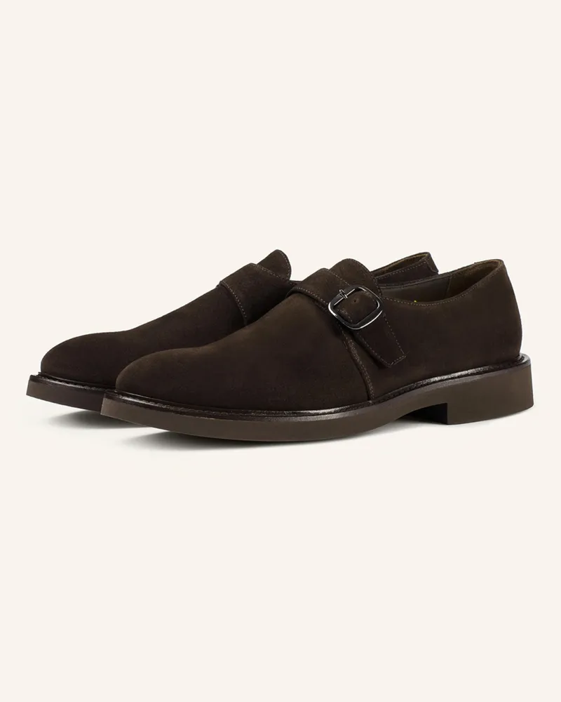 Doucal´s Monkstraps GENOV Braun