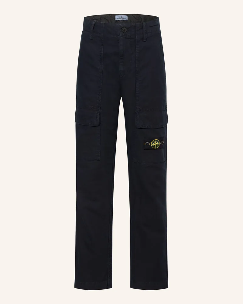 Stone Island Cargohose Dunkelblau