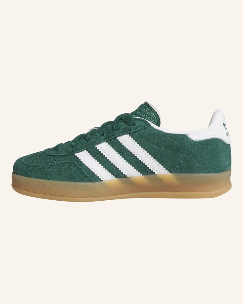 adidas Gazelle Indoor Schuh gruen Weiss