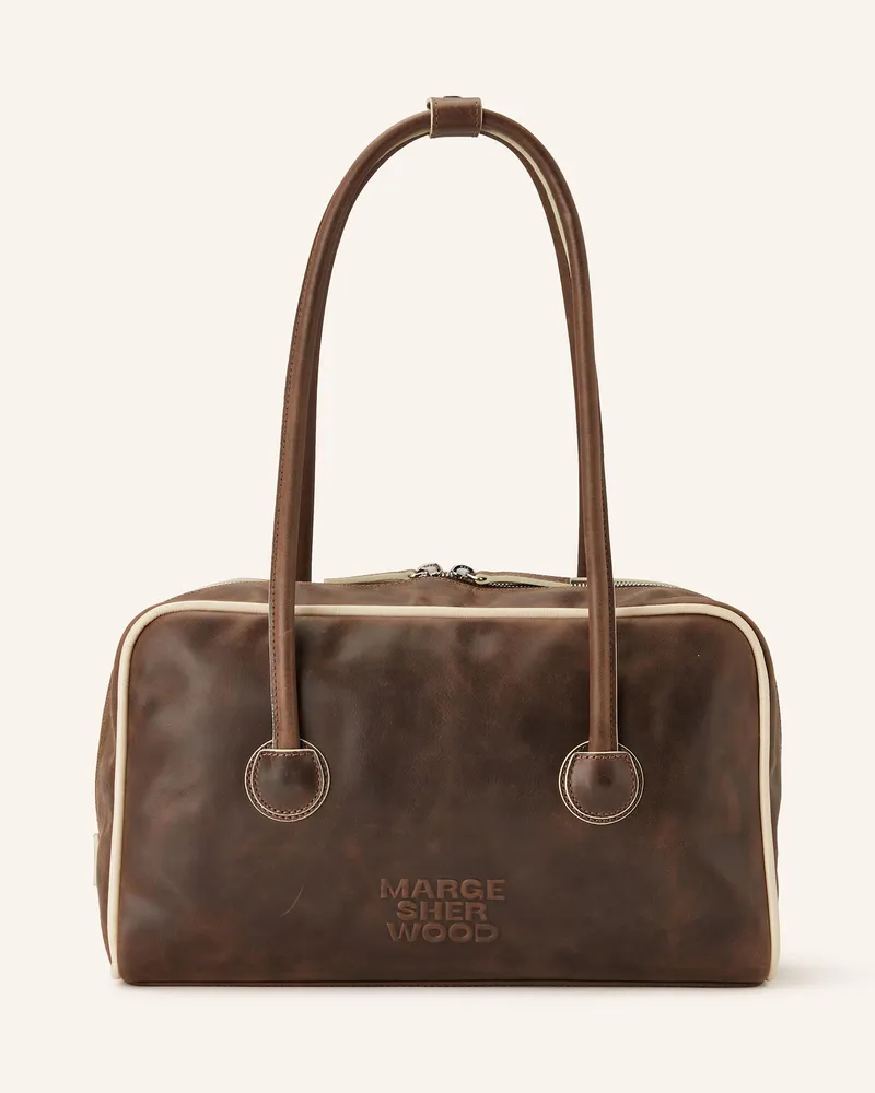 Marge Sherwood Schultertasche SOFT BOSTON Braun