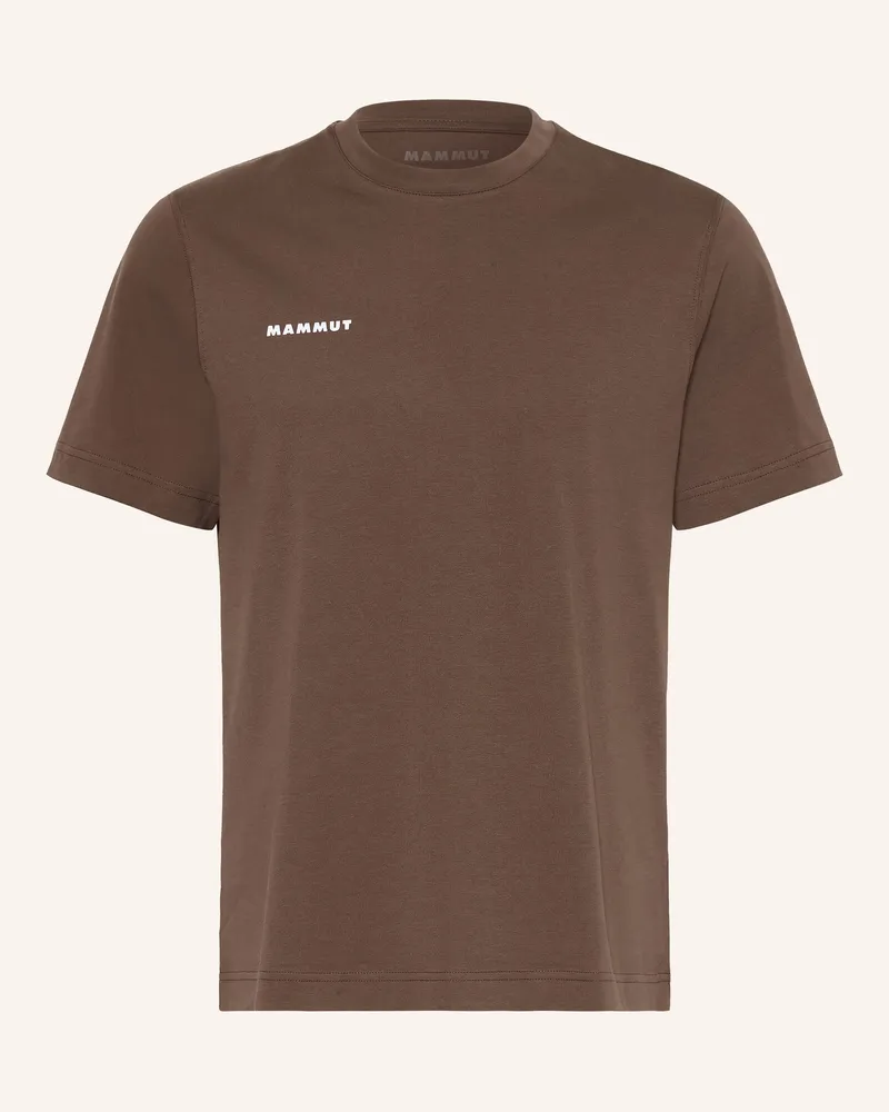 Mammut Funktionsshirt Base braun Dunkelbraun