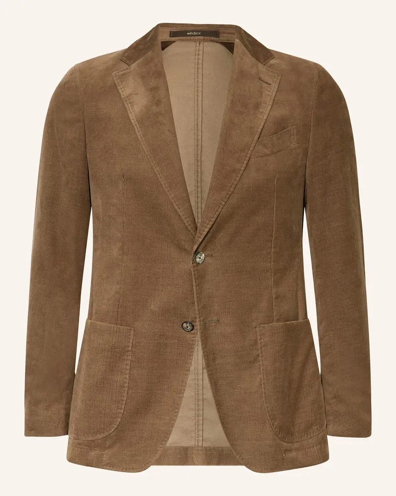 windsor. Anzugsakko GIO Shaped Fit aus Cord 210