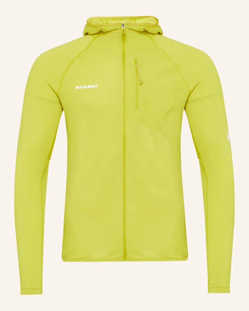 Mammut Midlayer Aenergy Light Hooded gelb Gelb