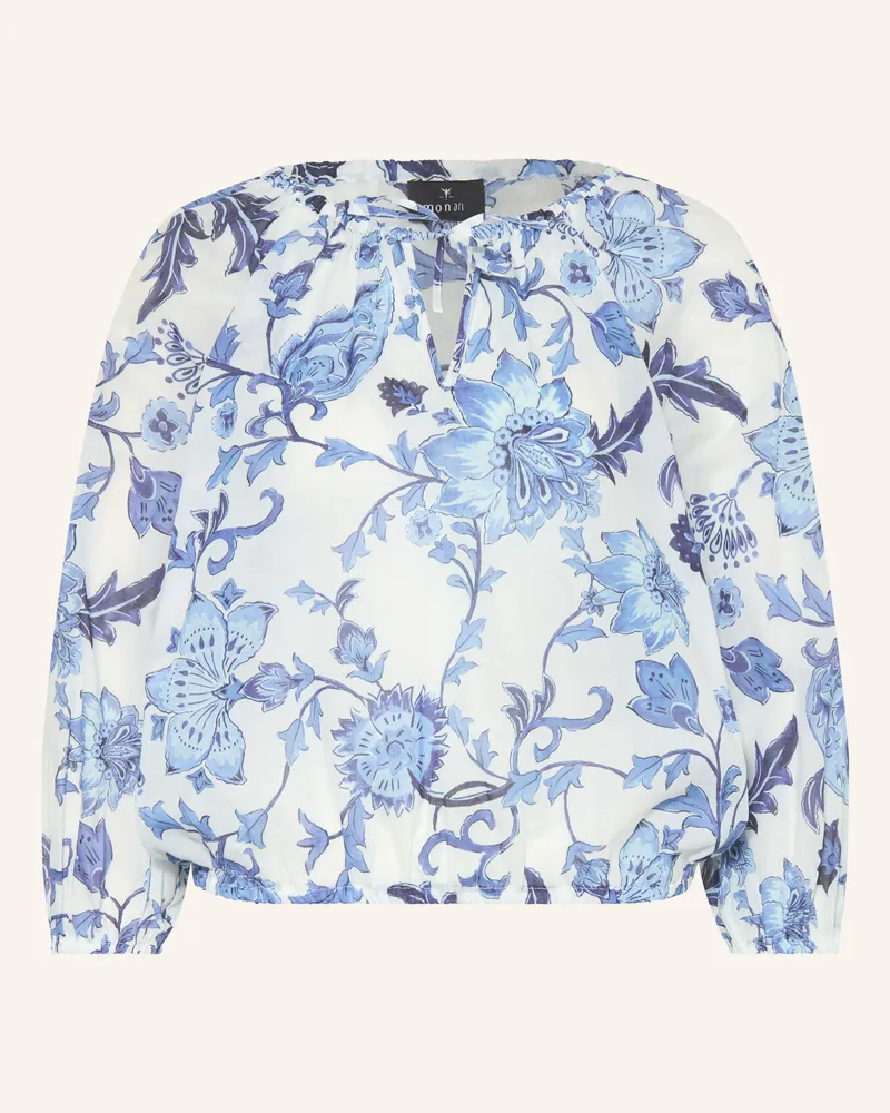 monari Blusenshirt Mit 3/4-Arm blau Hellblau