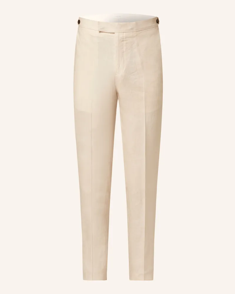 Reiss Anzughose Kin Slim Fit Aus Leinen beige 04