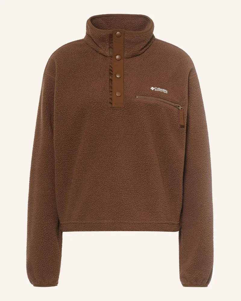 Columbia Sportswear Company Fleece-Troyer Helvetia™ Ii braun Dunkelbraun