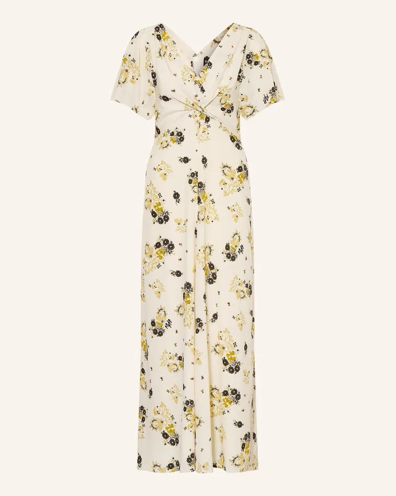 Isabel Marant Kleid Falja Mit Seide weiss Ecru