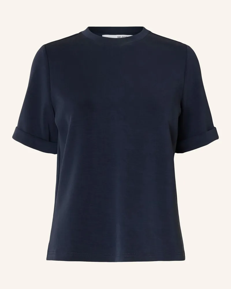 Selected T-Shirt Blau