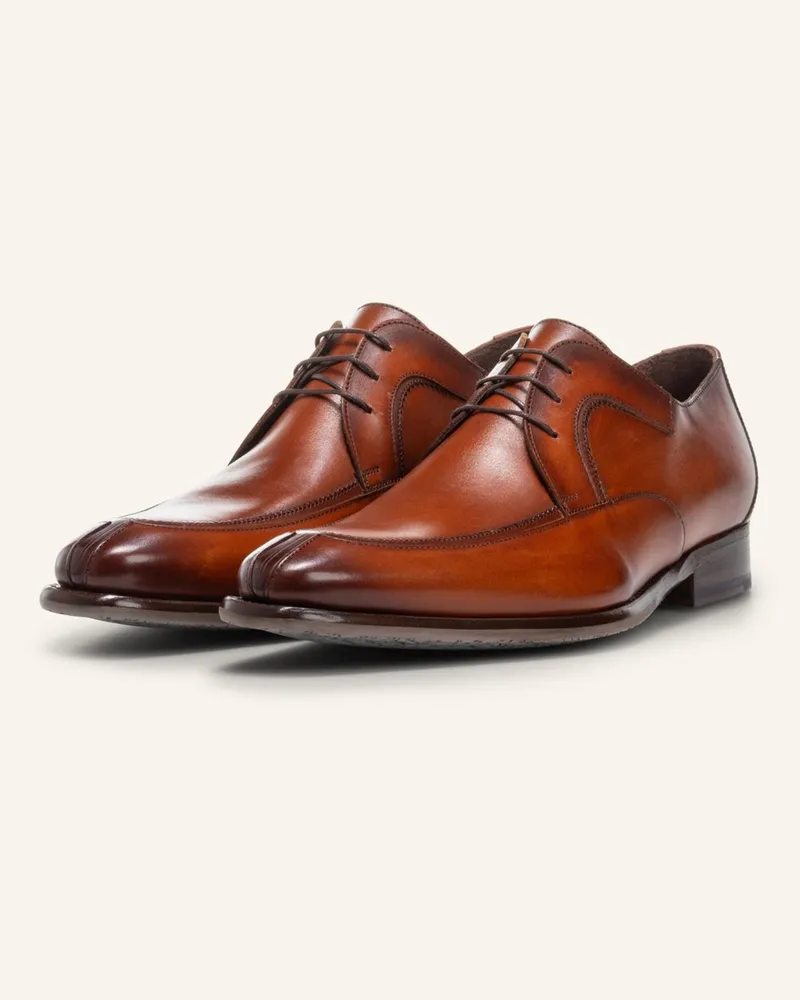 Floris van Bommel Schnürschuh DE STIJLER 43 Cognac