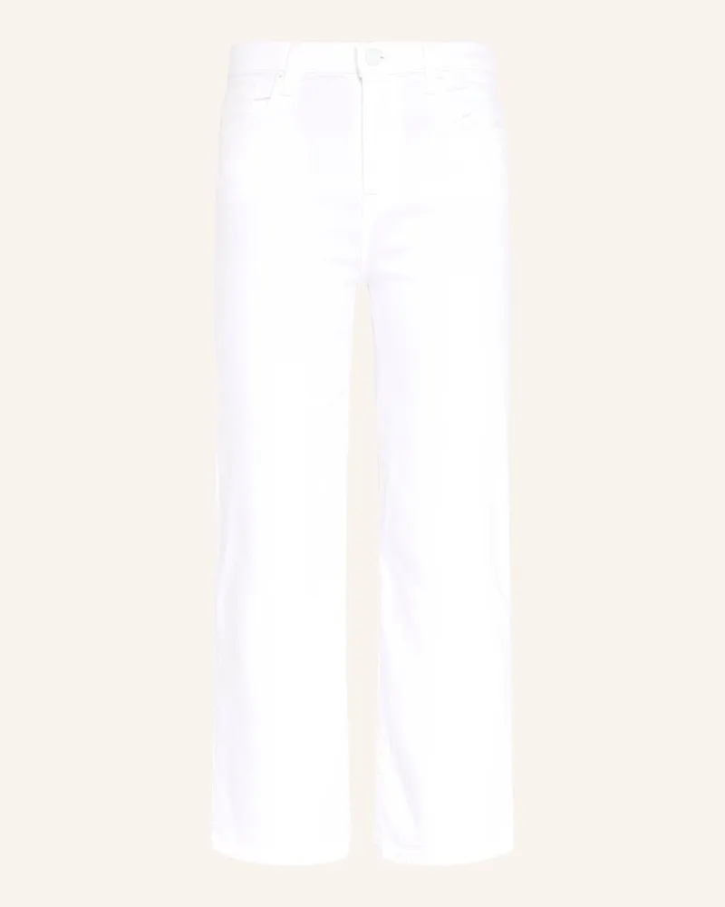 7 for all mankind Pants CROPPED ALEXA Flare Fit Weiss