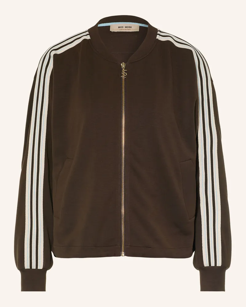 Mos Mosh Sweatjacke Mmardie braun Dunkelbraun