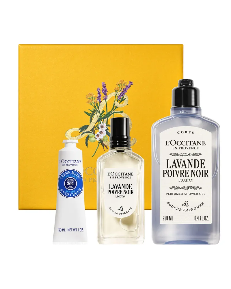 L'Occitane Lavande Poivre Noir Pflege-Set 