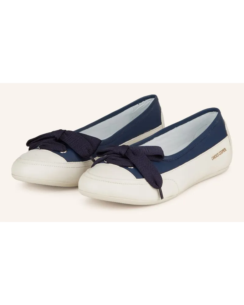 Candice Cooper Ballerinas CANDY BOW - DUNKELBLAU/ WEISS Blau